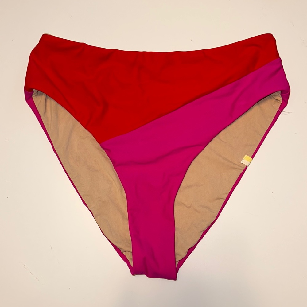 Summersalt Hibiscus & Lava bikini bottom